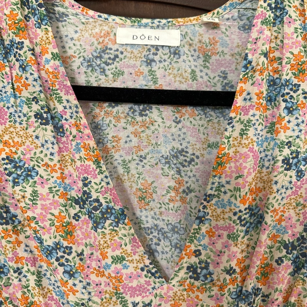 DOEN Floral Midi Dress
